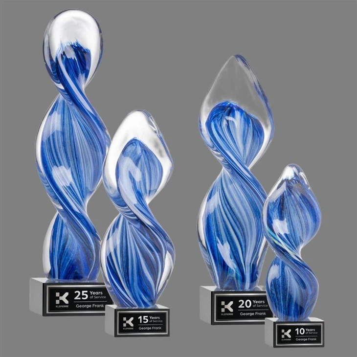 Cerulean Flame Helix Artglass best