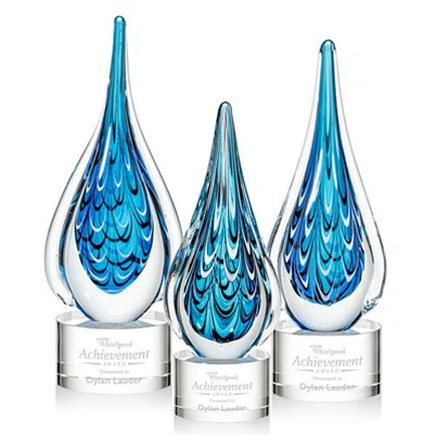 Art Glass Trophies